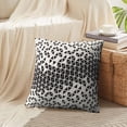 thumbnail image 4 of LALILO Throw Pillow Covers Geometric Hipster Fashion White Black Cushion Cover 18" x 18", 2 Pack, 4 of 6
