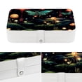 thumbnail image 4 of Fireflies Portable PU Leather Necklace Holder with Removable Compartment and Jewelry Boxes, Earring Holder, Bracelet Holder., 4 of 6