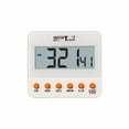 thumbnail image 5 of Taylor InstaTrack Digital Kitchen Timer & Clock - Memory Function, 12/24 Hour Clock, Flip-Out Stand, Magnet, Multi-Functional Timekeeper - Kitchen Tools & Cooking Gadgets (White), 5 of 6