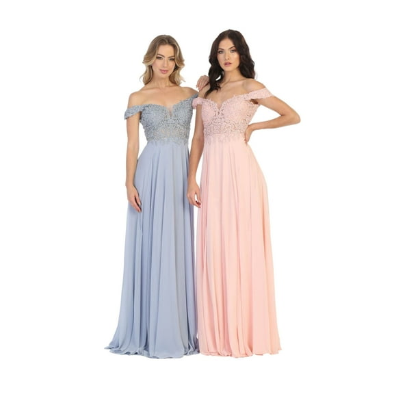 Formal Dress Shops Inc Juniors Womens Special Occasion Long Formal Dress