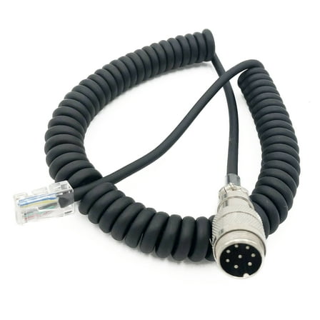 TAPDRA Microphone Adapter Cable 8 Pin to RJ-45, Stretchable Spring Wire for MD-200, MD-100, M-1