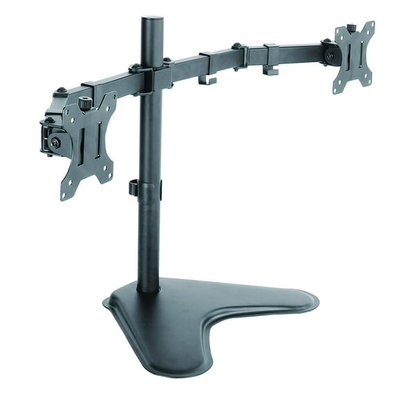 Duramex (Tm) Economy Dual Free standing Monitor Stand Mount for Monitors Up to 32-Inch