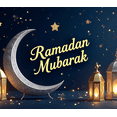 thumbnail image 3 of Elegant Ramadan Mubarak Lanterns and Crescent Stars Festive Banner Ramadan Decor Event Photo Booth Backdrop Celebration Eid Party Supplies, 3 of 7