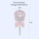 thumbnail image 3 of Espejo de mano Flower Knows Shell's Jewel vintage Princess Pink, 3 of 7