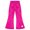 Hot Pink, variant on CHICTRY Toddlers Girls Metallic Bell-Bottoms Youth Juniors Flared Long Pants for Jazz Hip Hop Performance