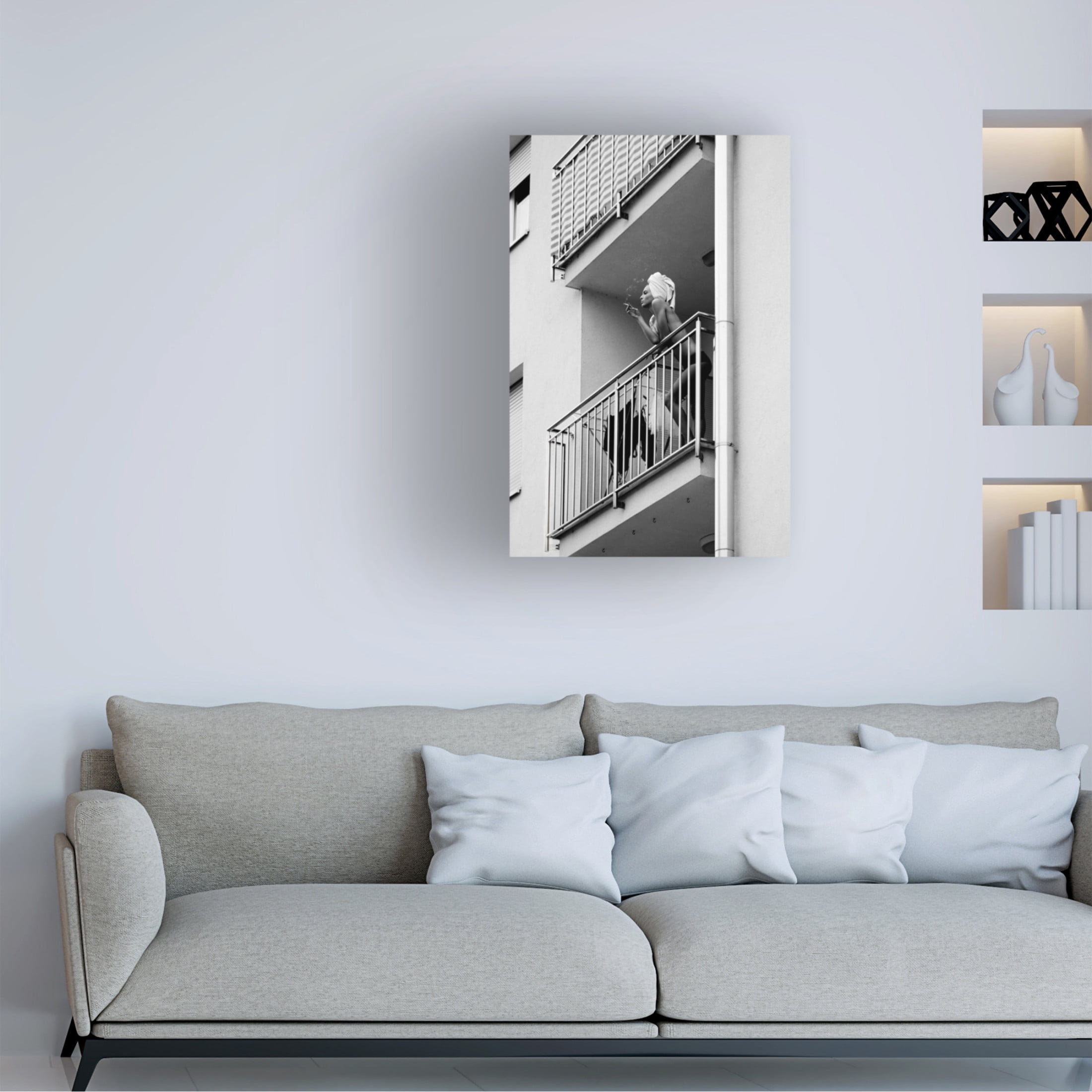 Lorna Kijurko 'Nika' Canvas Art - 22 x 32 Inches