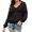 Black, variant on Vedolay Fall Sweater Women's 2023 Long Sleeve Neck Oversized Pullover Knit Sweater,Black L