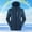 Navy, variant on Men's Solid Color UPF 50+ Sun Protection Jackets Stretch Breathable Hoodie Casual Jacket