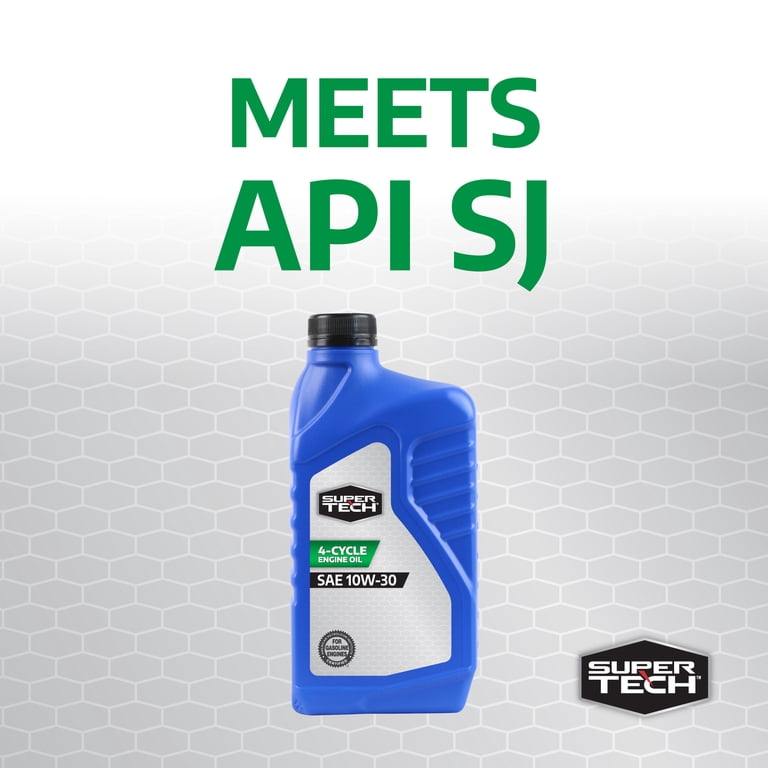 Super Tech 4 Cycle Motor Oil 10W-30 1 Quart - Walmart.com