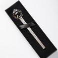 thumbnail image 4 of Starry Sky Dinosaur Vintage Silver Lace-Edged Bookmark: a Gift for Readers and Book Lovers, 4 of 5