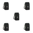 thumbnail image 2 of maskred Stylish And Spacious Unisex Shoulder Bag Suitable For All Occasions Durable Polyester Crossbody Bag Handbag Pouch black 5Set, 2 of 6