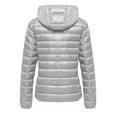 thumbnail image 3 of Nausy Women's Hooded Packable PlusSize Ultra Light Weight Short Down Jacket, 3 of 4