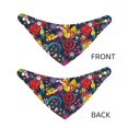 thumbnail image 3 of Naloa Rock Music Dog Bandana Large and Small-Dog Scarf Bib Handkerchief Accessories for Dogs and Cats(S-L)-Large, 3 of 5