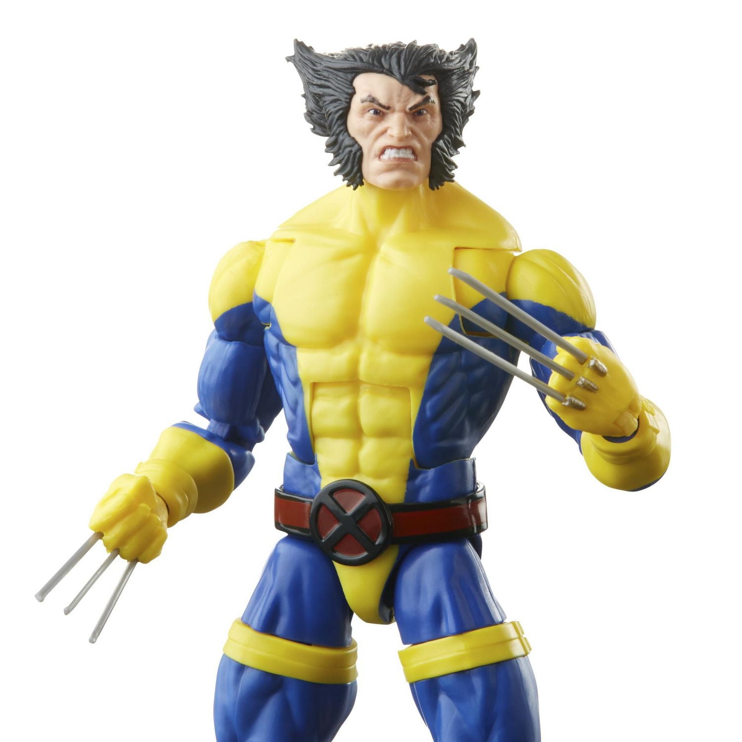 Marvel Legends Series X-Men Classic Wolverine 6-inch Action Figure Toy, 3 Accessories