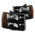 thumbnail image 1 of Euro Headlights, Black, 1 of 1