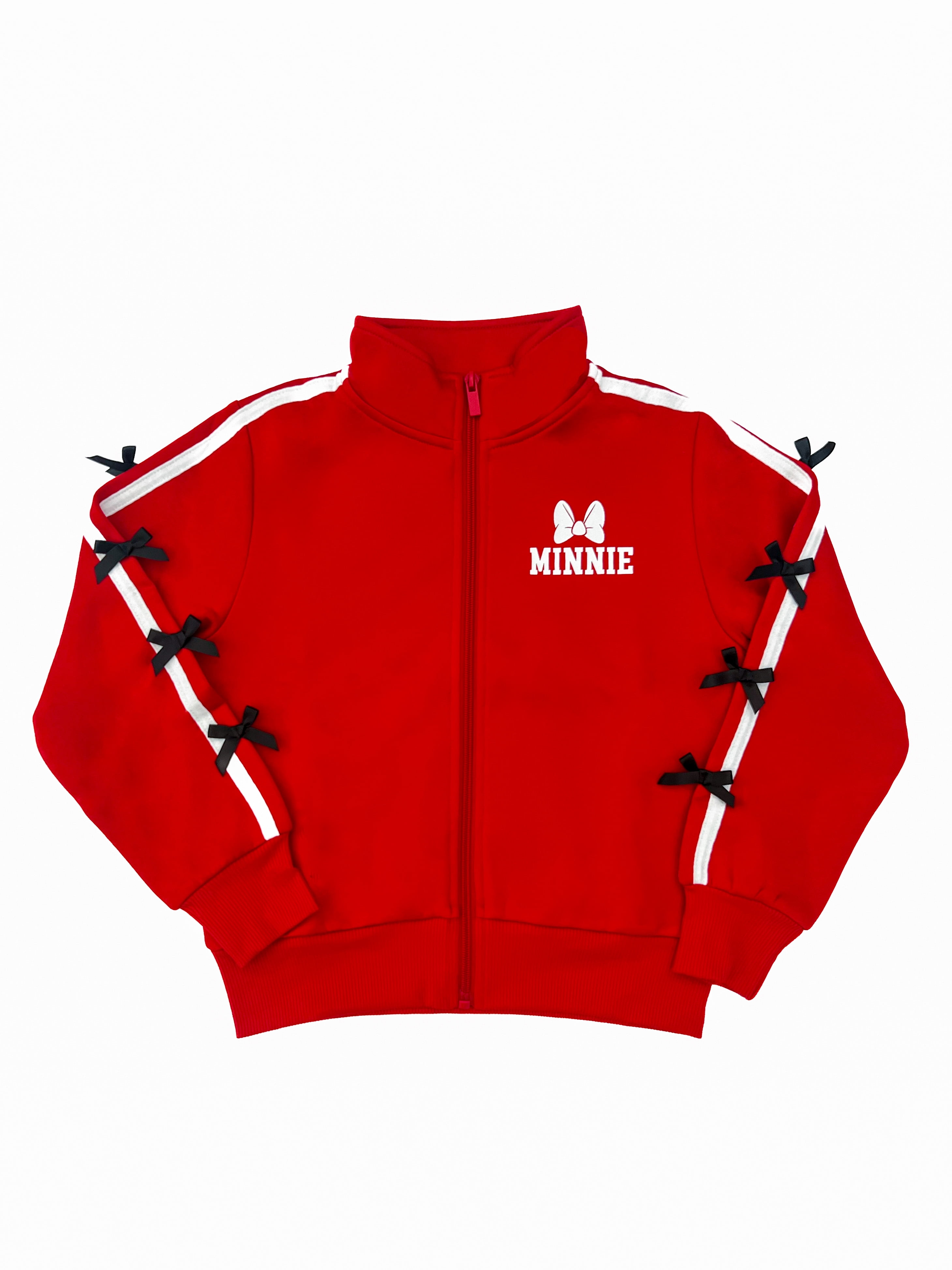 Minnie Mouse Girls Active Full-Zip Track Jacket, Sizes 4-16