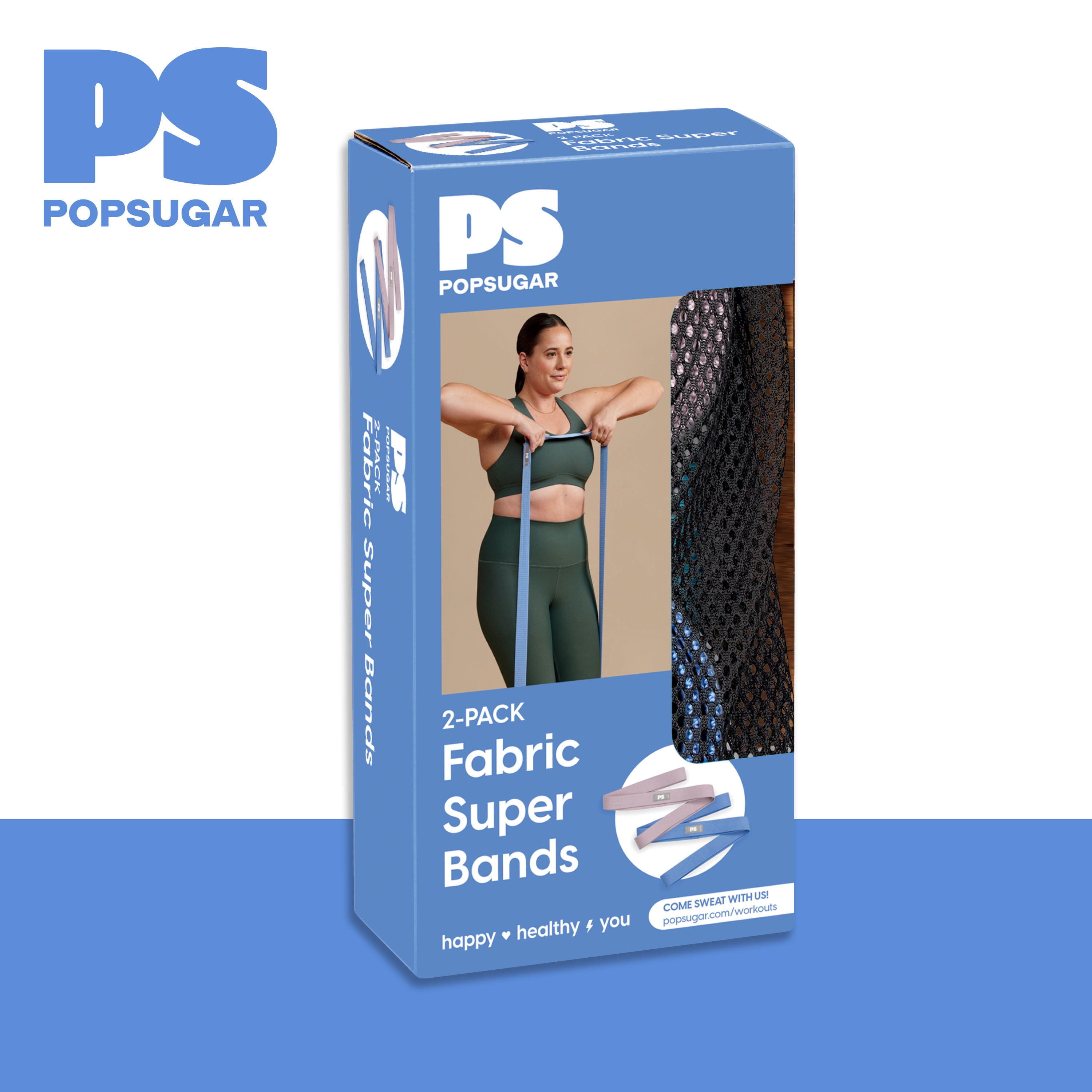 Popsugar Fabric Super Bands, 2 Pack