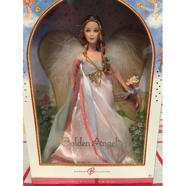 Barbie - Mattel Barbie Golden Angelバービーゴールデンエンジェル Barbie Collector Golden Angel Barbie Doll Barbie - | Walmart en línea