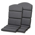 thumbnail image 1 of Aoodor Outdoor Adirondack Chair Cushions Set of 2, Water Resistant High Back Patio Rocking Chair Cushion, 1 of 7