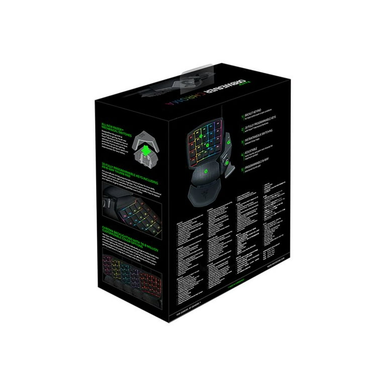 Razer Orbweaver Chroma: 30 Progammable Keys - Adjustable