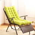 thumbnail image 2 of Worallymy tumbona de repuesto cojín grueso suave para exteriores jardín Patio reclinable silla plegable cojín de repuesto Worallymy JD735804227, 2 of 6