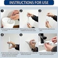 thumbnail image 4 of Touch Up Paint Pen 5ml 8Pack Fillable Paint Touch Up Brush Pen for Walls Refillable Paint Touch Up Pen for Wall Repair, 4 of 5