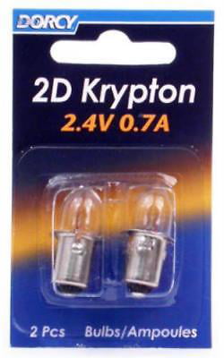 KPR102 Krypton Bulbs for 2D Flashlights RAYOVAC K2 2.4V replacements 2-pack 