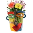 thumbnail image 4 of Maceta Con Cara Divertida Abstracta Belleza, 4 of 9