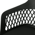 thumbnail image 3 of GDF Studio Airyanna Outdoor Modern Dining Chair, Set of 4, Black, 3 of 7