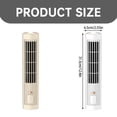 thumbnail image 4 of Clearance Sale! Coldeez 5.0 Coldeez Coldeez Air Conditioner Portable Air Conditioner With 3 Speeds For Bedroom Bathroom (2Pcs), 4 of 7