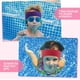 thumbnail image 5 of 2 Piezas Diadema de Natación Banda para la Oreja de Natación Diadema de Natación Ajustable Manteniendo el Agua Fuera Diadema de Protección para los Oídos para Niños Adultos Surf Bañarse Kayak (M&L) brillar Electrónica, 5 of 5