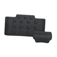 thumbnail image 3 of koolsoo Motorcycle Trunk Backrest Soft Black Accessories Universal Shockproof Rear Trunk Style C, 3 of 9