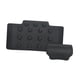 thumbnail image 3 of Respaldo para maletero de motocicleta, suave, negro, accesorio universal a prueba de golpes Estilo C, 3 of 8