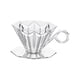 thumbnail image 5 of Soporte de filtro de café ligero filtro de cono de café de preparación de goteo profesional, cafetera de malla fina Claro BLESIY Filtros de café, 5 of 8
