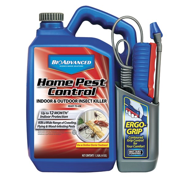 Bioadvanced Home Pest Control Indoor Outdoor Insect Killer Ready To Use 1 3 Gallon Walmart Com Walmart Com