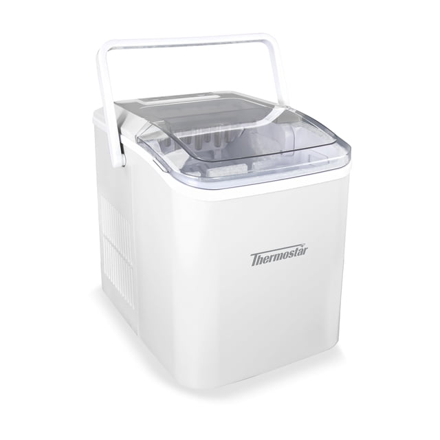 Máquina de hielo Nostalgia Thermostar automática autolimpiante 26 libras