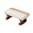 thumbnail image 2 of DOLITY Foot Rest with Wooden Legs Rectangle Step Stool for Dining Bed Shoe Changing Beige, 2 of 9