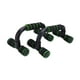 thumbnail image 2 of Manijas para flexiones, paralelas, estructura robusta, entrenamiento de fuerza, 1 par verde, 2 of 9
