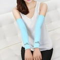 thumbnail image 3 of koolsoo Manchons Anti-Refroidissement Protection Solaire Manchons Protecteurs pour Bleu, 3 of 9
