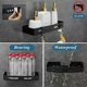 thumbnail image 2 of Bathroom Shower Shelf Self Adhesive Glue Bathroom Accessories Storage Tidy Rustproof Toilet Shower Caddy Rectangle Black, 2 of 4