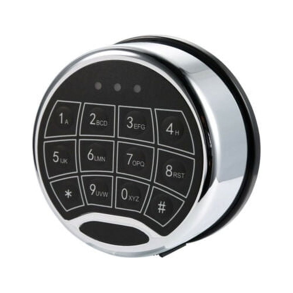 Digital Electronic Keypad for Right Swing Bolt Safes, Safe Lock Replacement,1Set Time Delay Safe Lock Including 2 Emergency Keys
