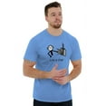 thumbnail image 4 of Electrician Fail Home Fix Electrocute Men's Big & Tall Crewneck Graphic Tee Brisco Brands 2X, 4 of 5