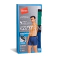 thumbnail image 4 of Hanes Ultimate® Comfort Flex Fit® Total Support Pouch® Boxer Brief Assorted Colors 4-Pack S Men's, 4 of 9