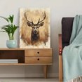thumbnail image 5 of Qisvanset 12x16 Inch 2D Flat Framed Canvas Art, Modern Agave Plant Mid Century Home Wall Art Decor, 5 of 5