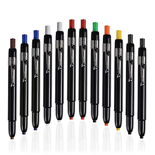 Listo 1620 Box of 12 ASSORTED COLORS China Markers/Grease Pencils
