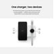 thumbnail image 3 of Cargador inalámbrico Samsung Duo de 15 W con cable USB C 2022 blanco, 3 of 6