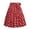 Red, variant on Skirts for Women Skirt Ladies French Casual Fashion Polka Belt Bandage Skirt Elegant Fall/Winter Skirt for Everyday Wear Black XL
