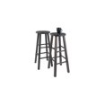 thumbnail image 5 of Southwestern Sanctuary Bar Stools, 2-Pc Set, Oyster Gray, 5 of 6
