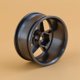 thumbnail image 3 of 4Pcs 1/10 RC On-Road Drift Racing Car 52Mm Llanta de Rueda de Metal Cubos de Rueda para Sakura para , Color Titanio A, 3 of 5