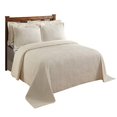 thumbnail image 3 of Better Trends BSASPKIIV Jullian Cotton Bedspread, Ivory - King Size, 3 of 3